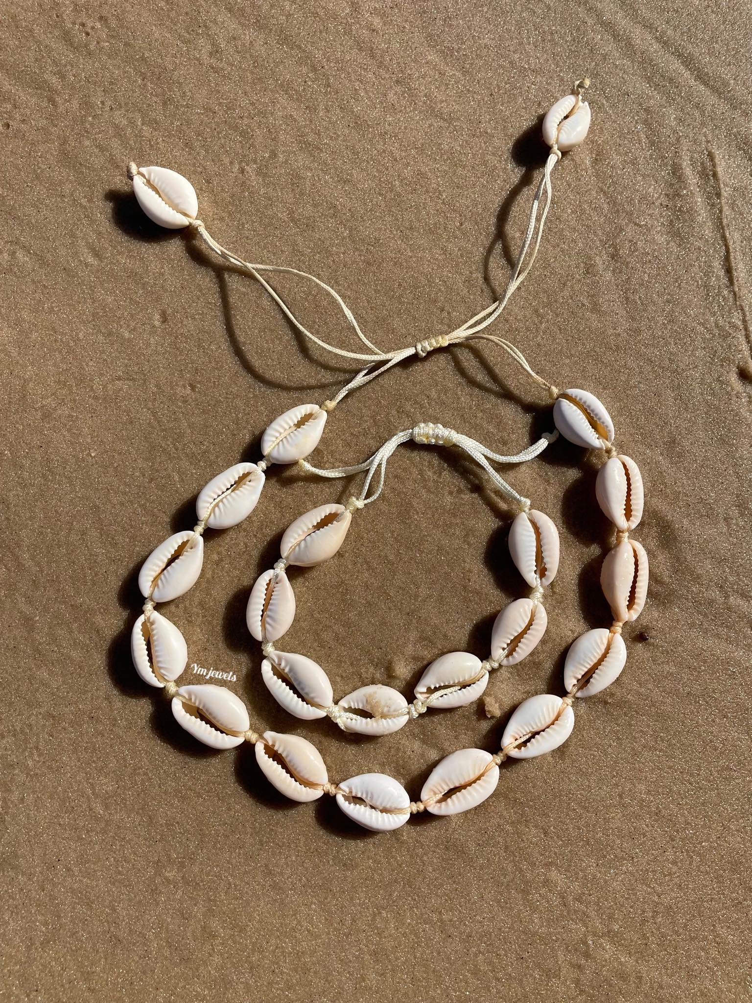 Collier et Bracelet Coquillage - Ym Jewels