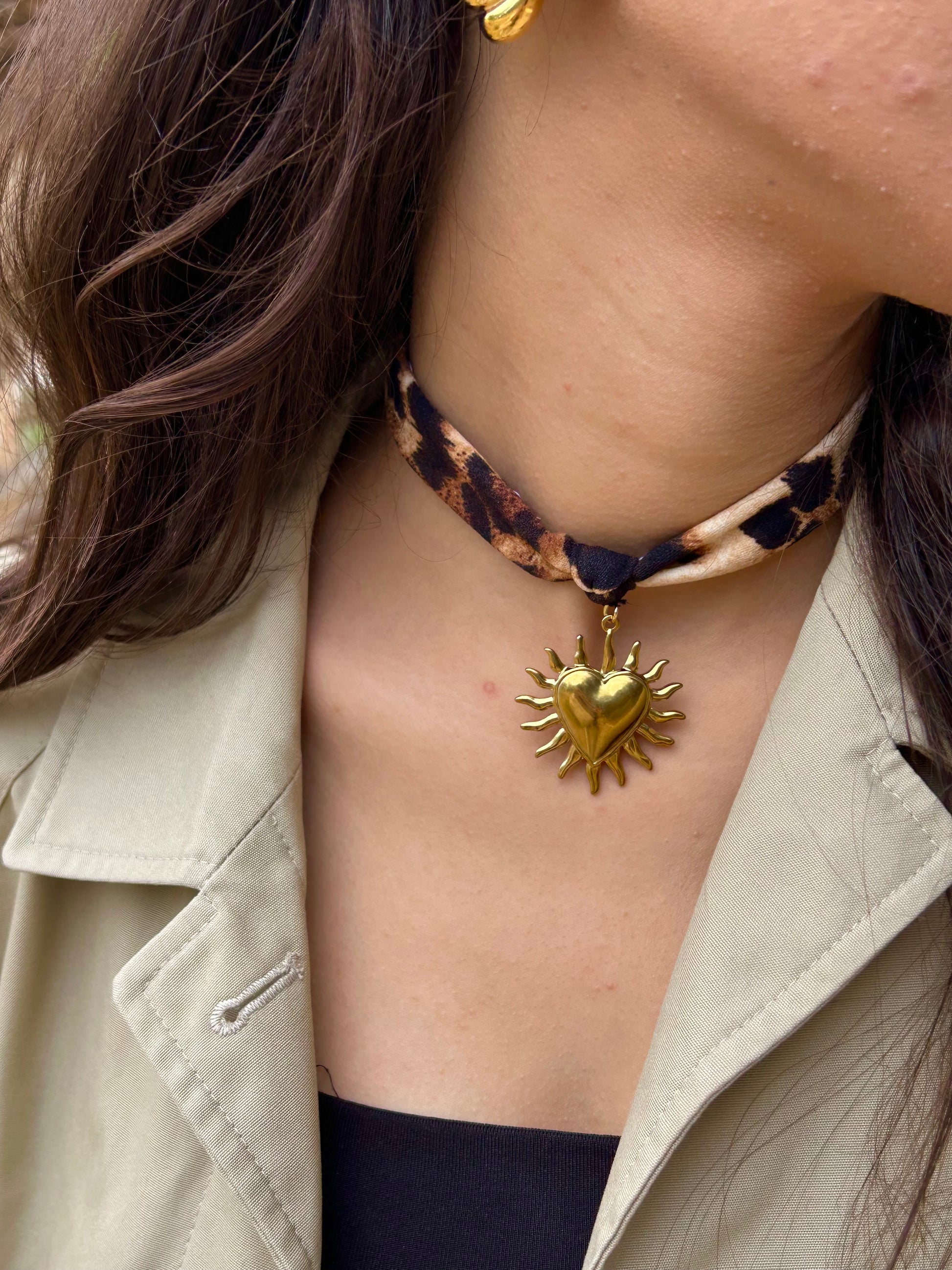 SunHeart Choker - Ym Jewels