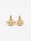 Boucles d’oreilles Éventail Émaillé