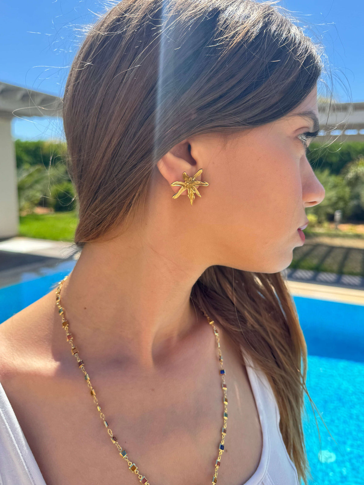 Boucles d’oreilles Étoile Filante