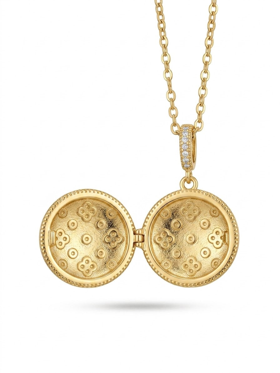Collier Fleur de Lys Diamants