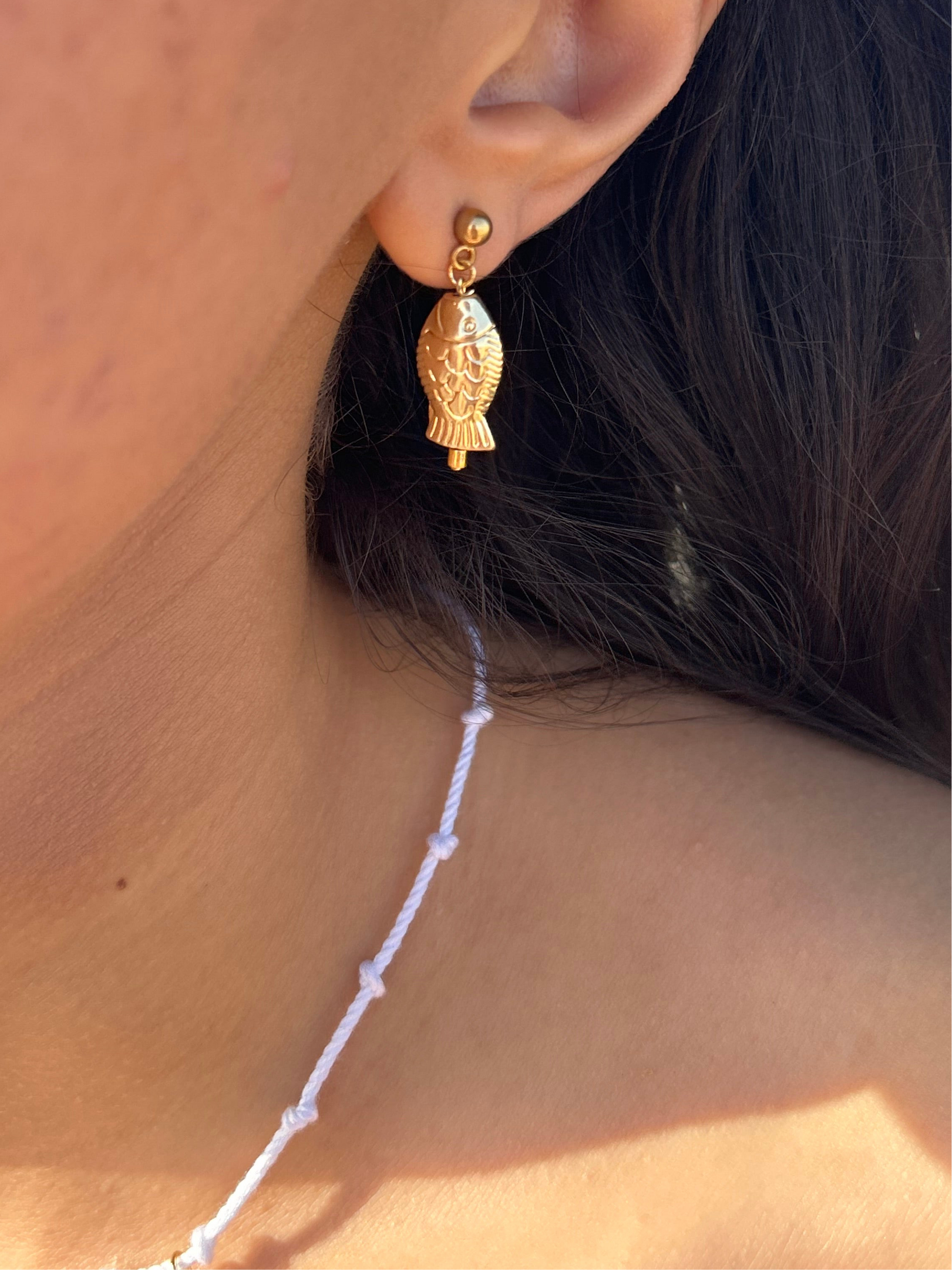 Boucles d’oreilles poisson
