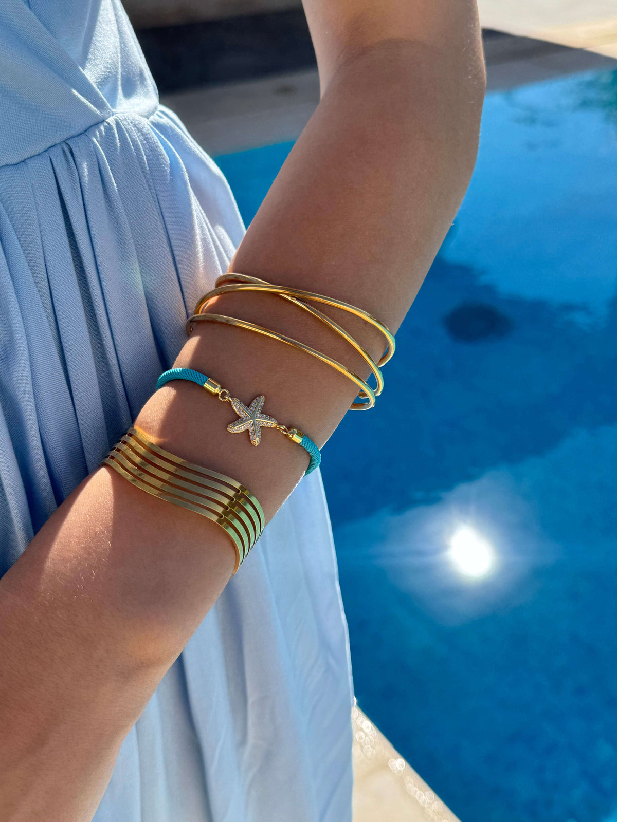 Bracelet Étoile Lagon