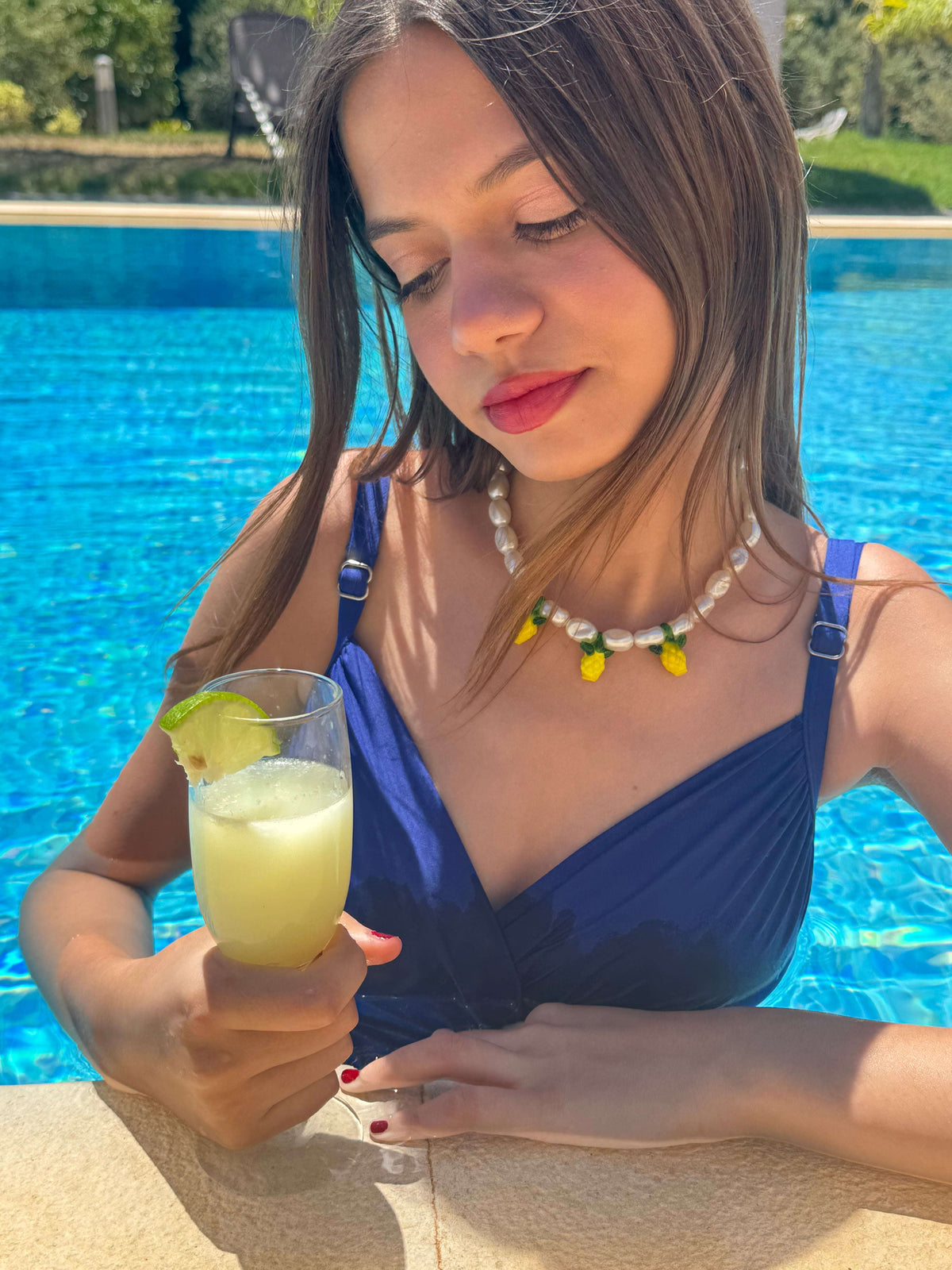 collier Citron de Capri