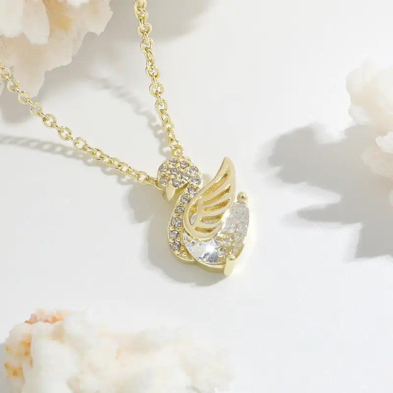 collier petit cygne - Ym Jewels
