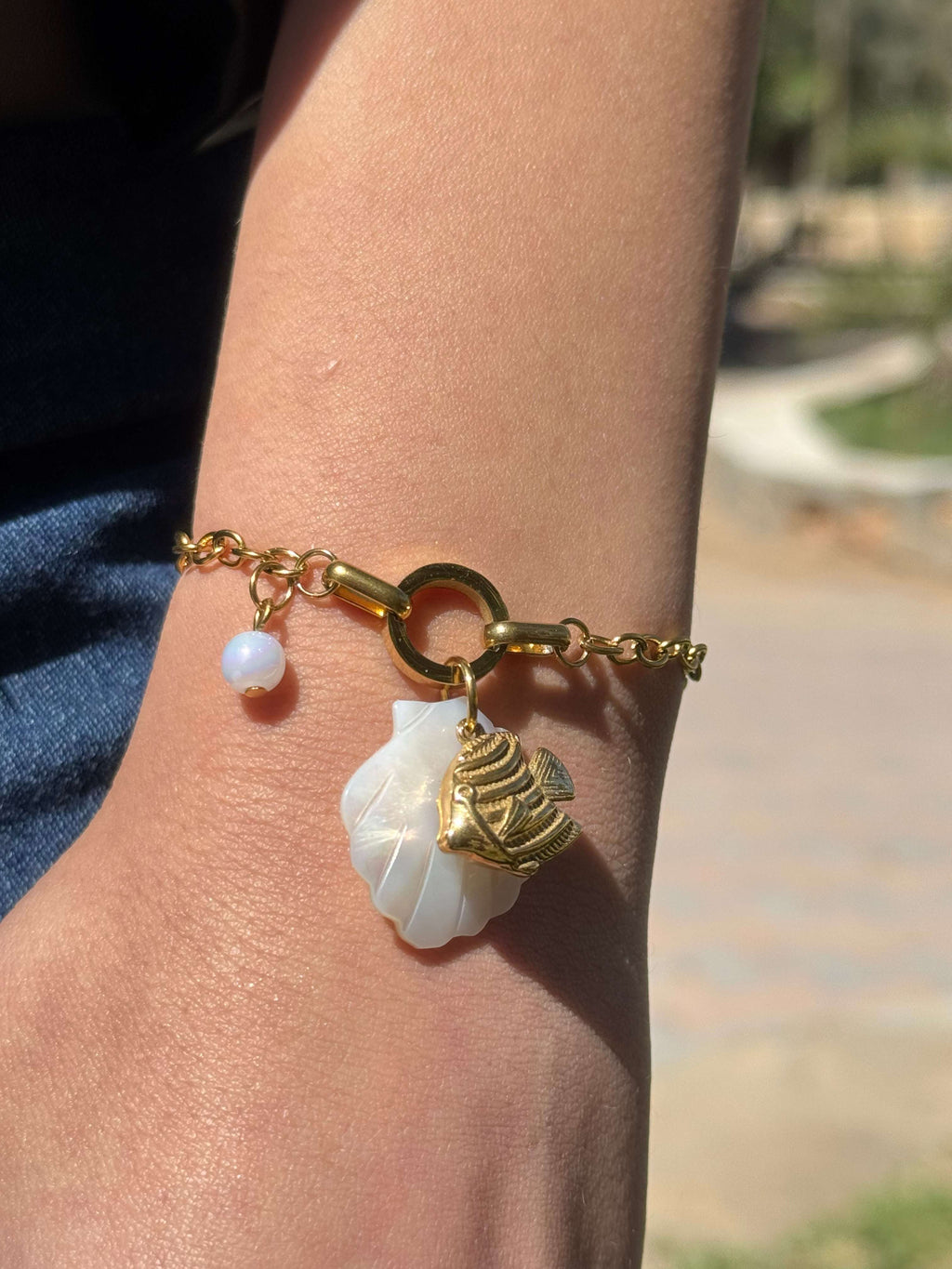 Bracelet Poisson & Coquillage