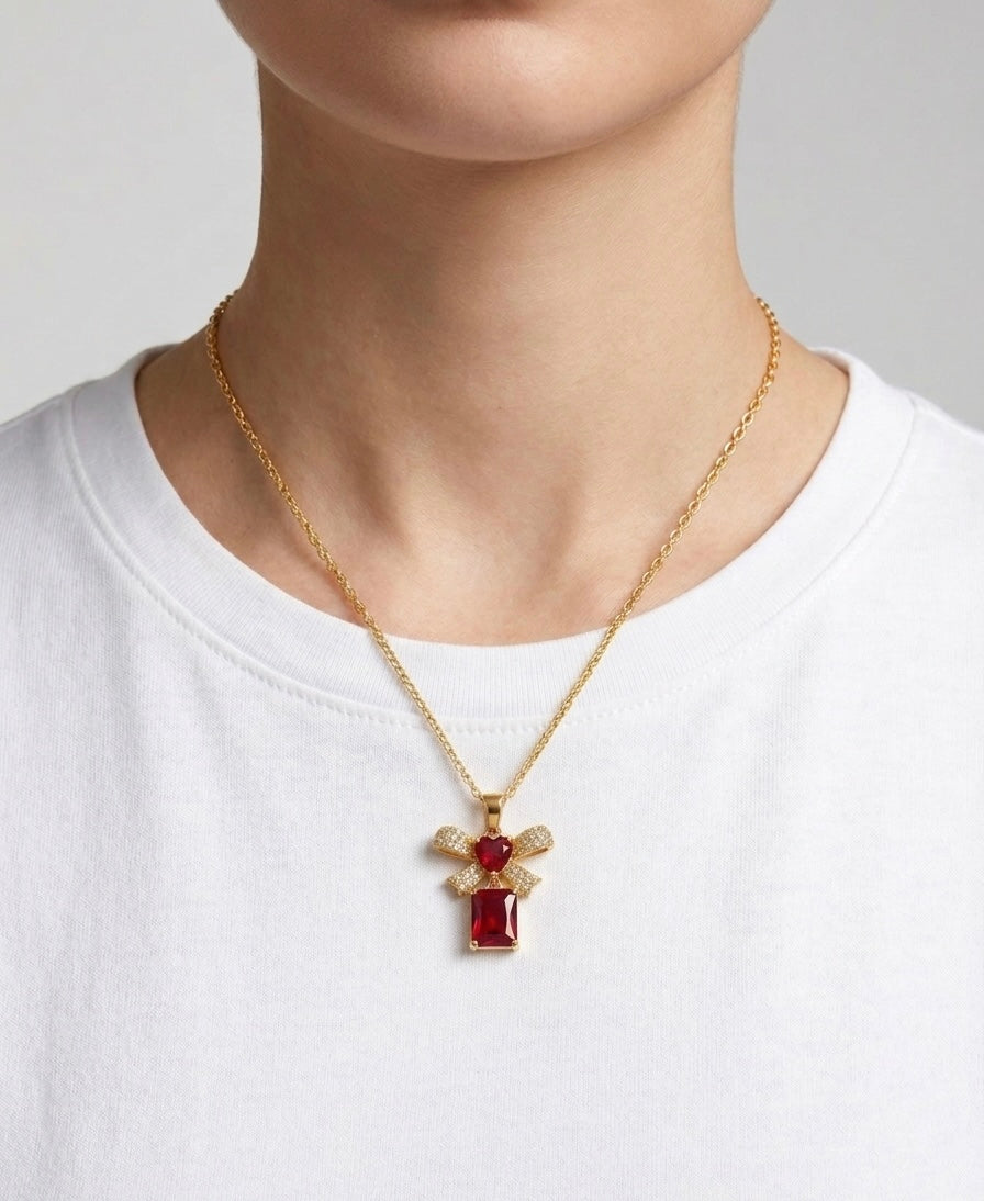 Collier Nœud Éclat