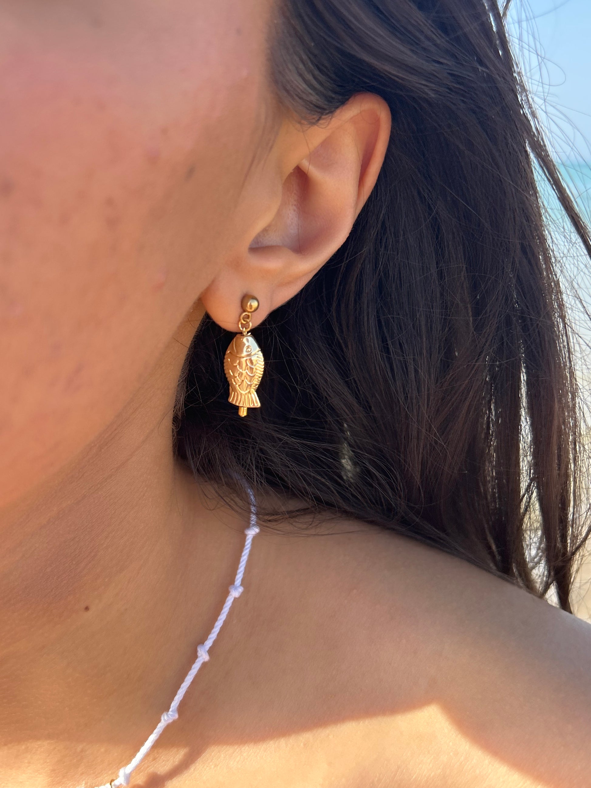 Boucles d’oreilles poisson
