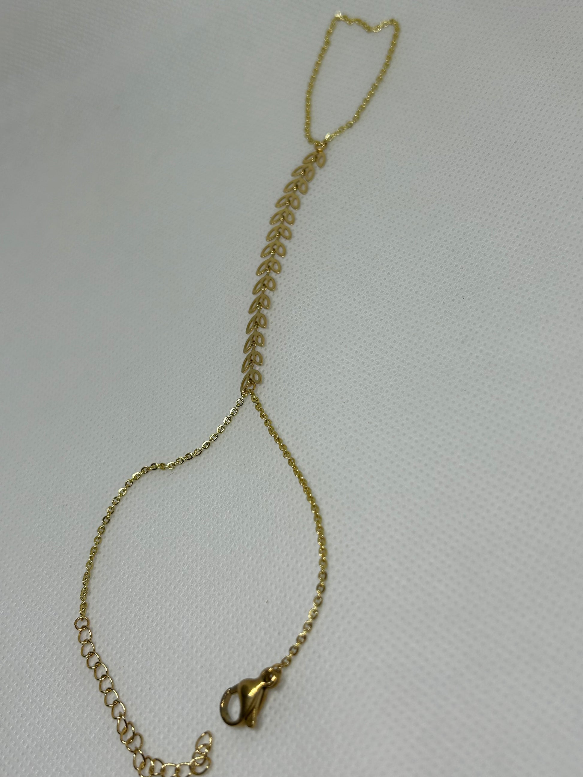 Bracelet Golden Leaf - Ym Jewels