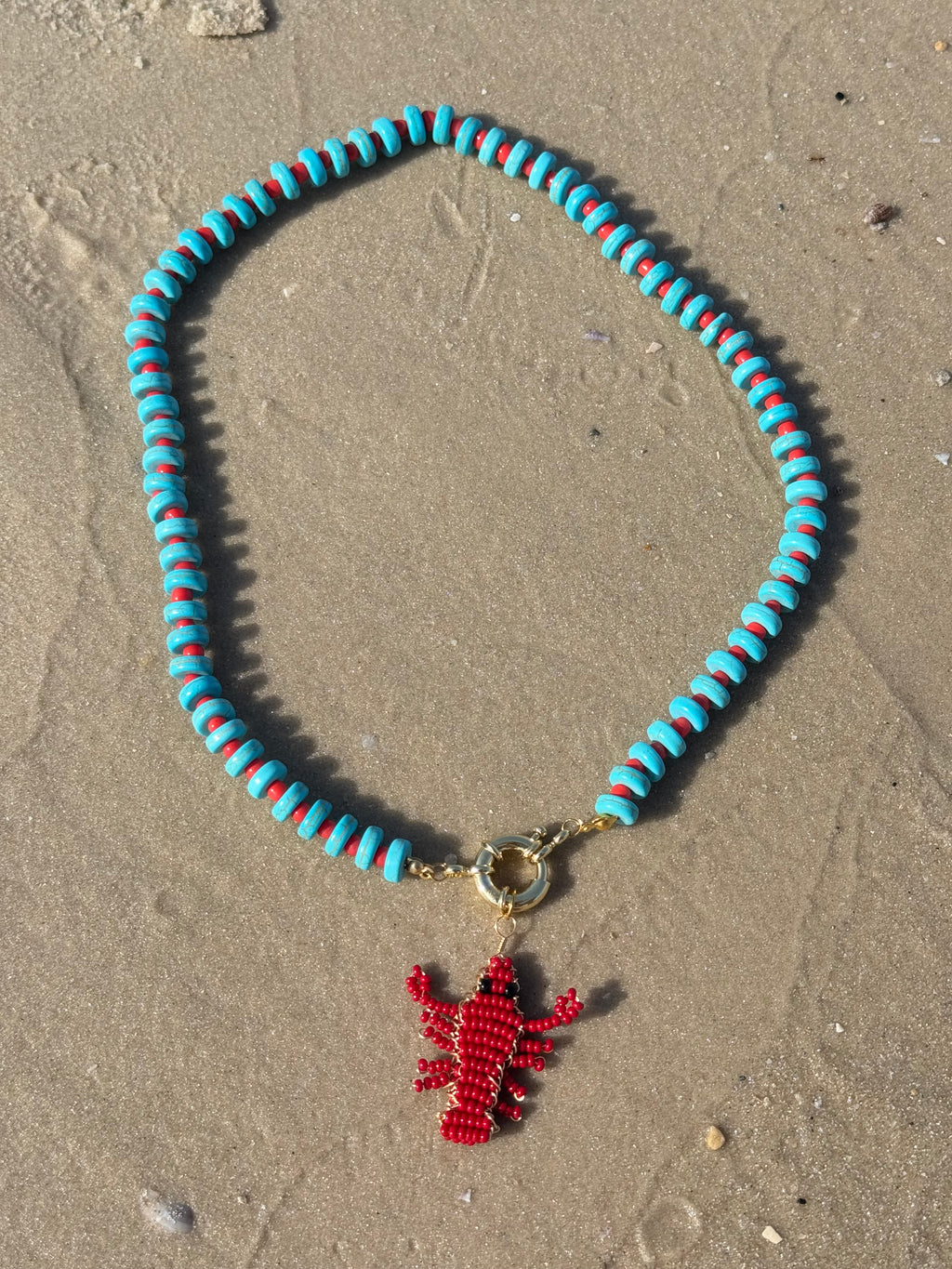 Collier Blue Lobster