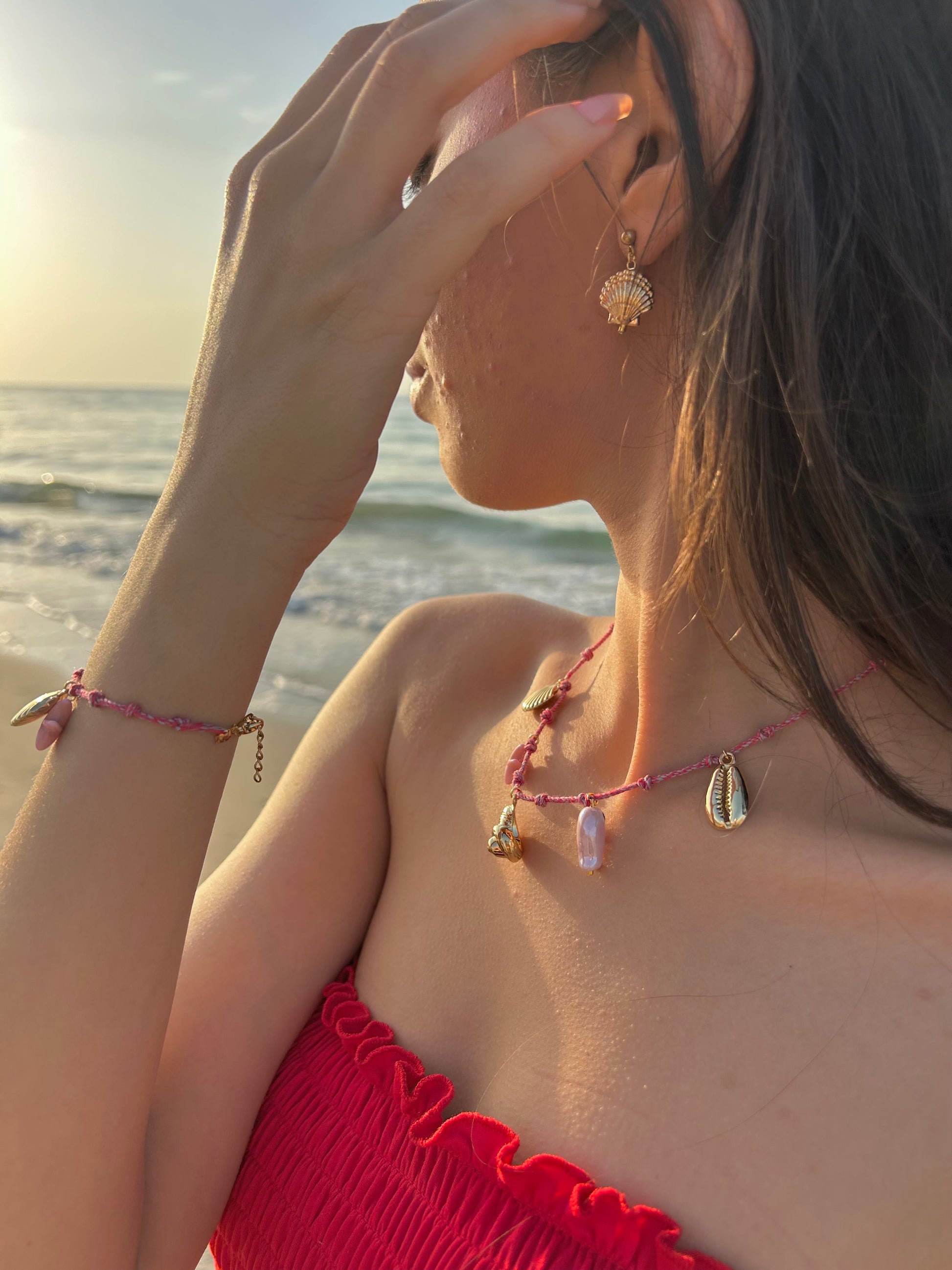 Boucles d’oreilles Coquillage