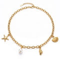 Collier Océan Perlé