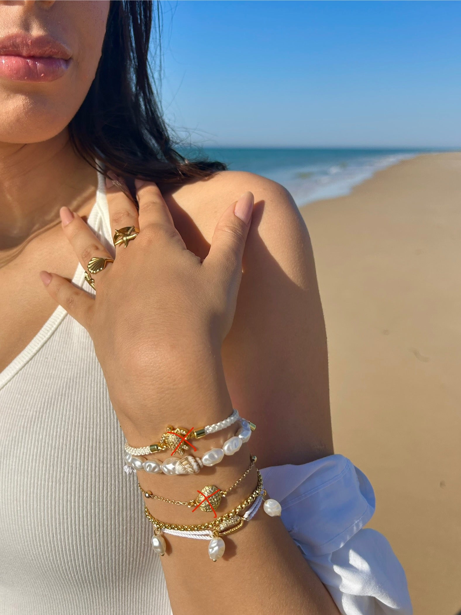 set bracelets SHELL
