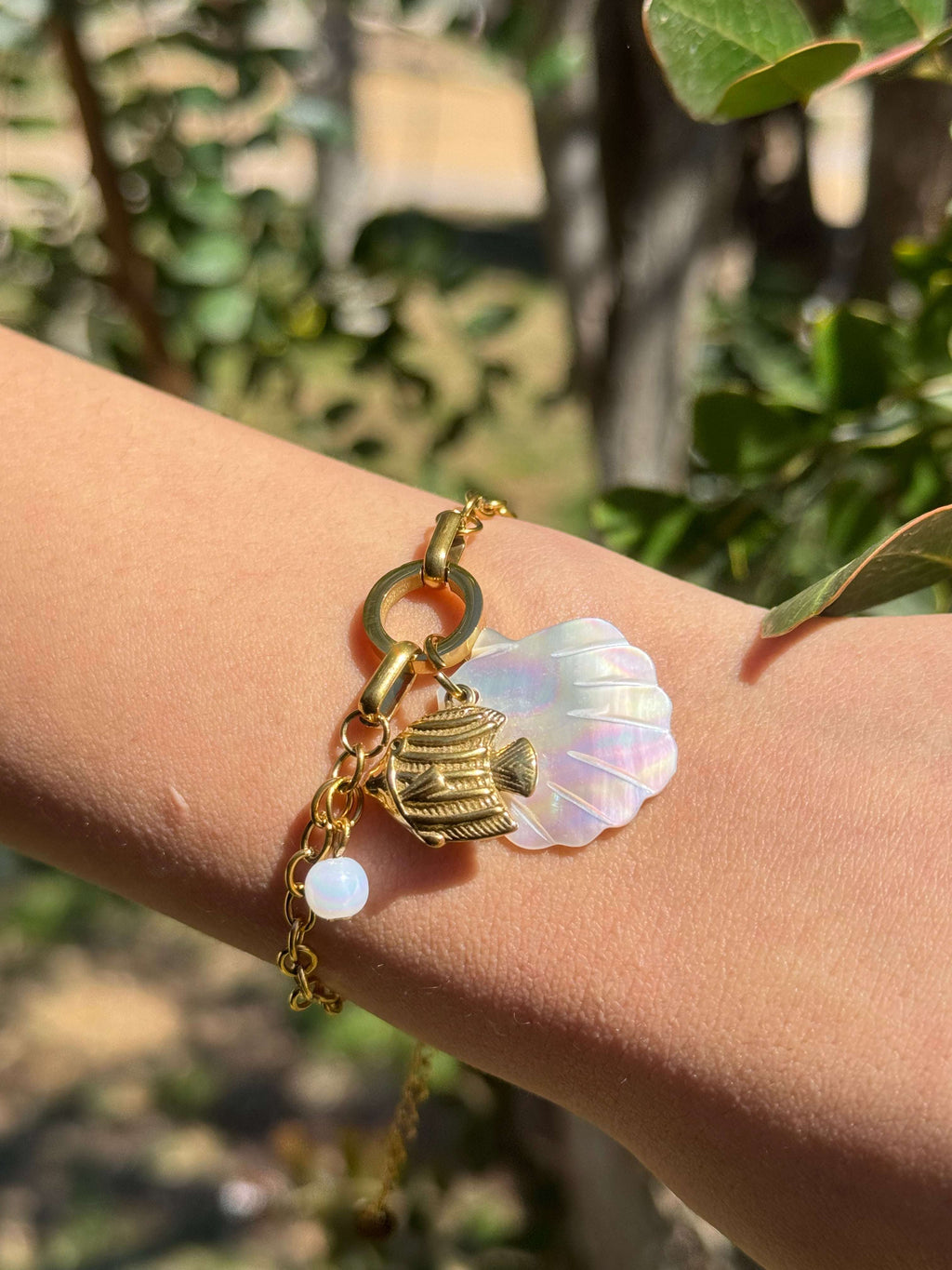 Bracelet Poisson & Coquillage