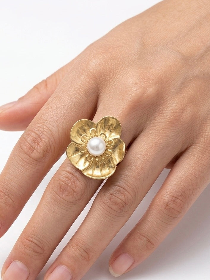 Bague Perle Solstice