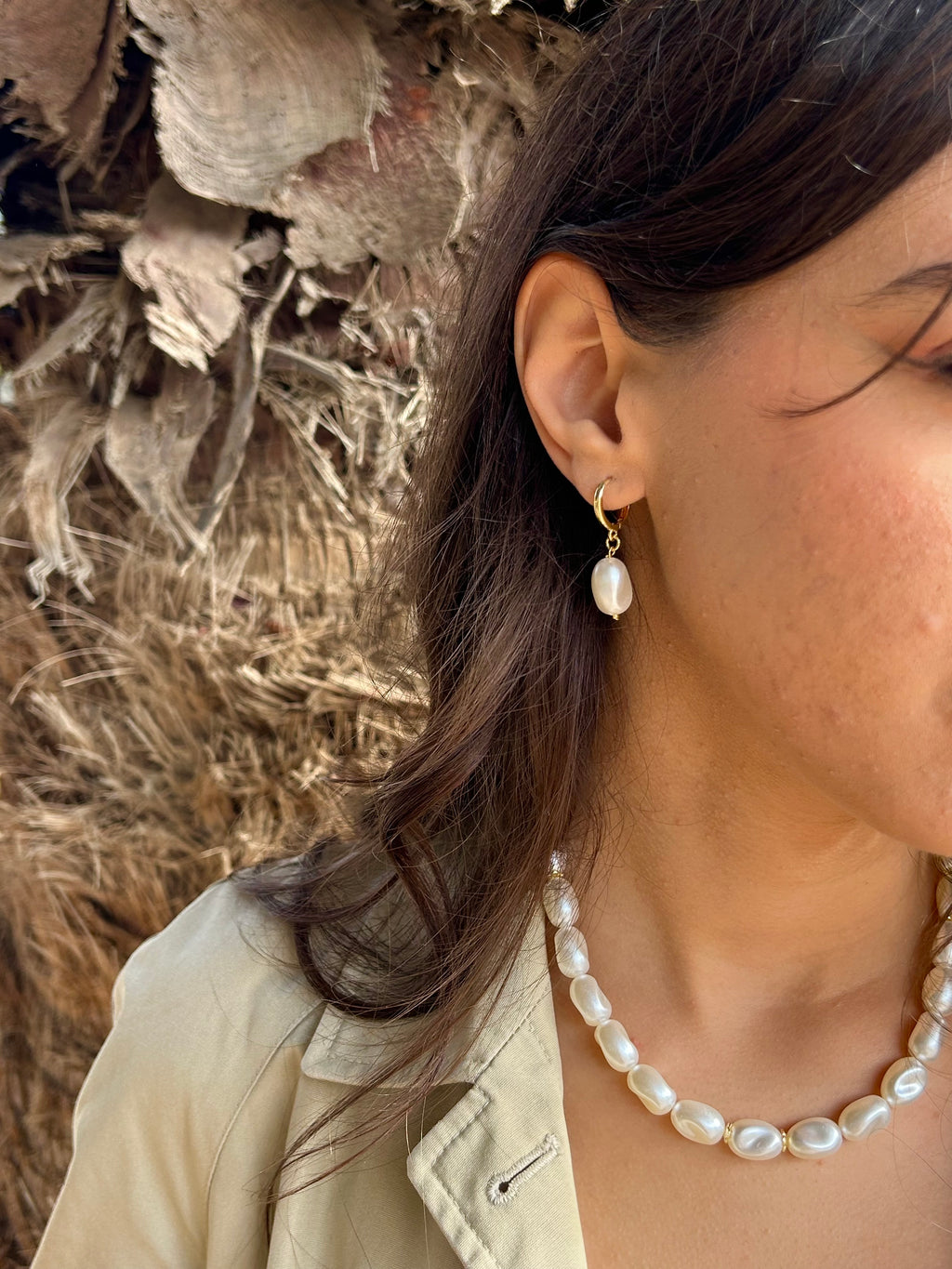 Warm Glow Pearl Set - Ym Jewels