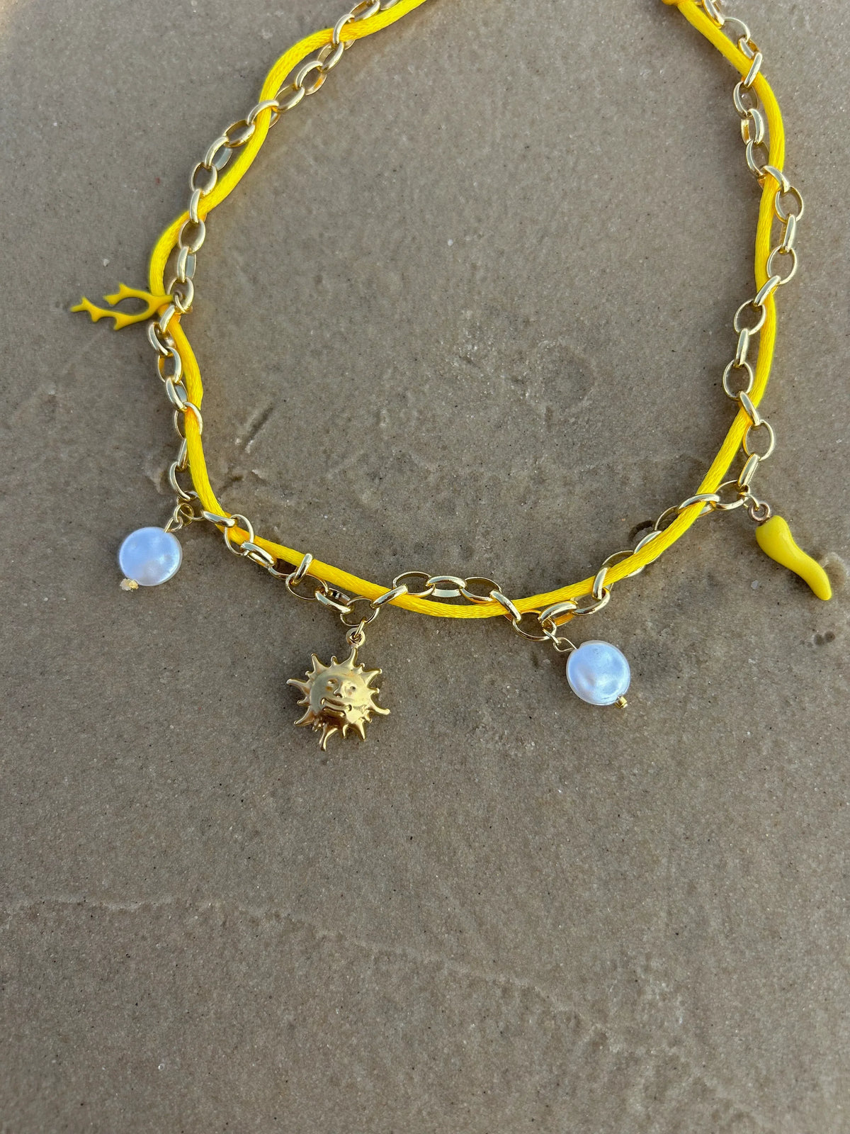 Collier SUN jaune - Ym Jewels