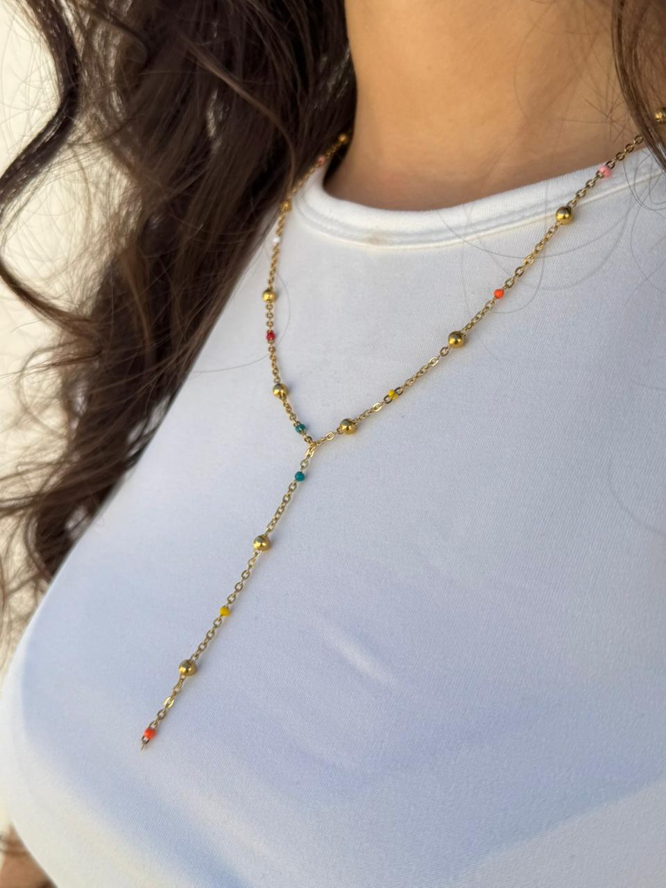 Collier Iris Multi-Perles