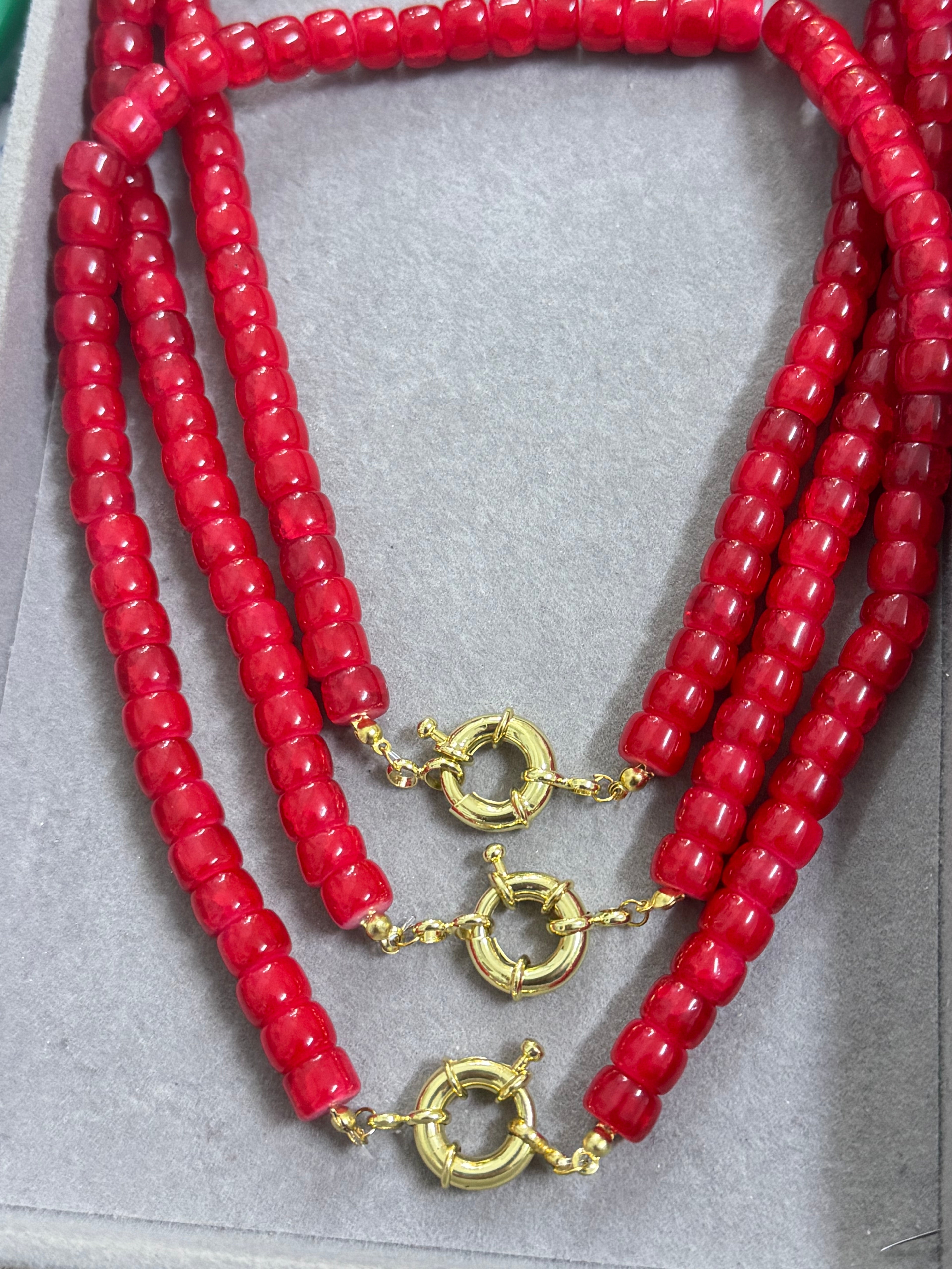 Set pearl&coral