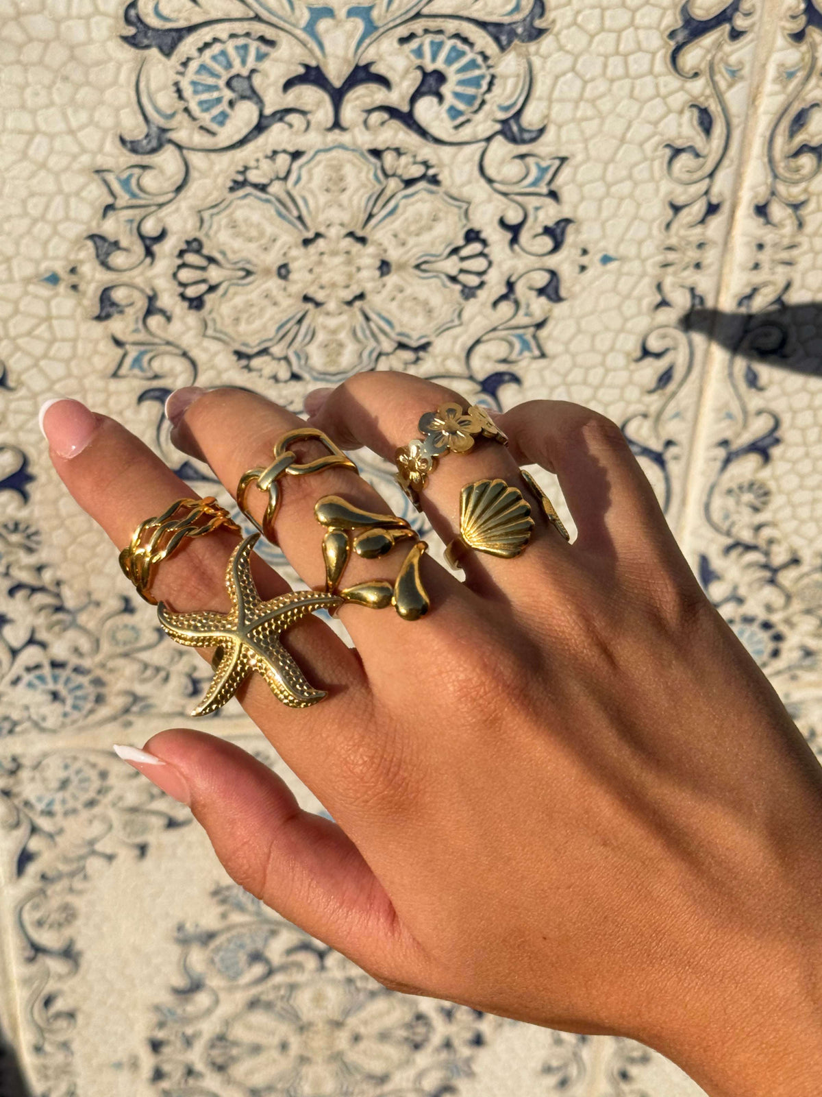 Bague Fleurs en Couronne