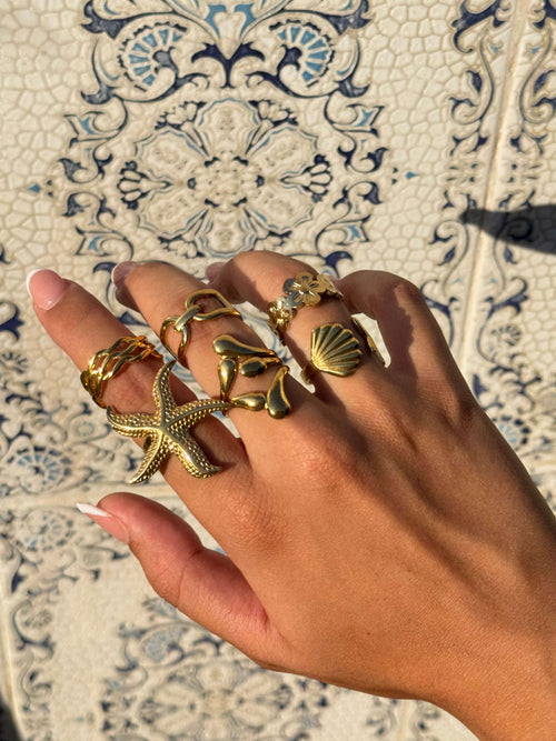 Bague Fleurs en Couronne