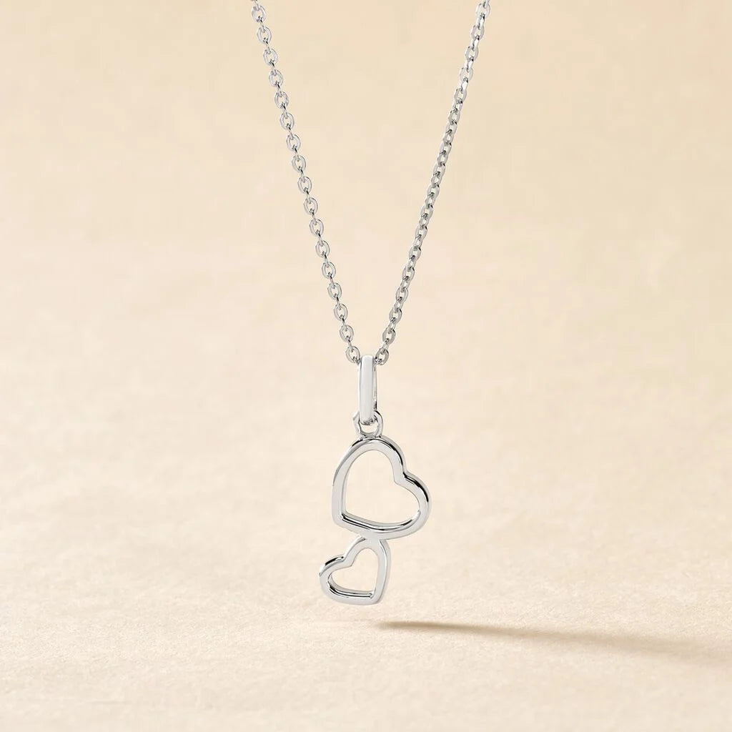 Collier Cœurs Entrelacés