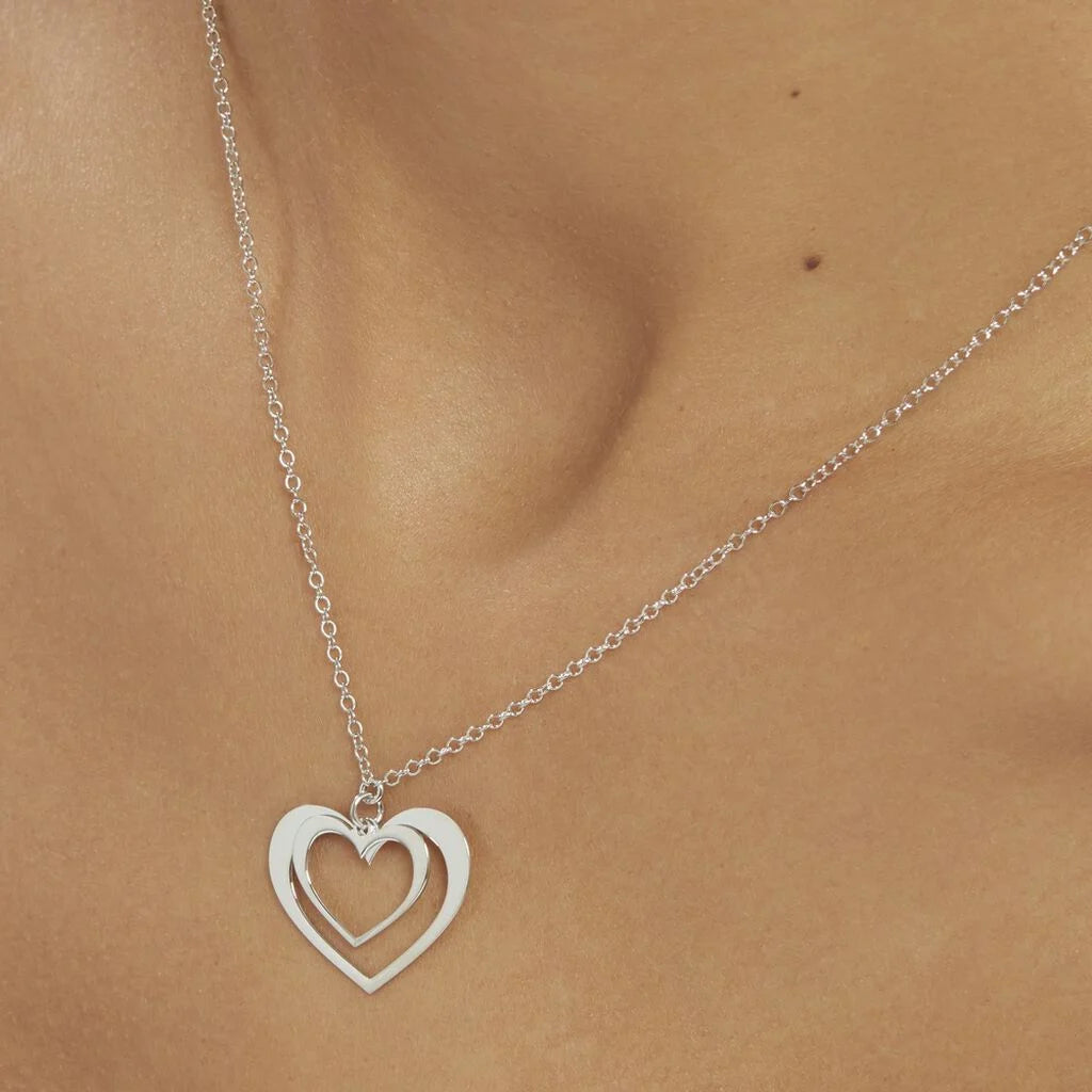 Collier Double Cœur
