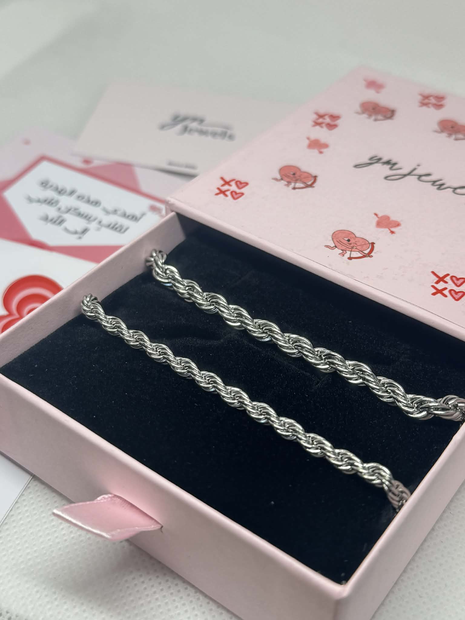 Bracelets Couple – Lien Éternel