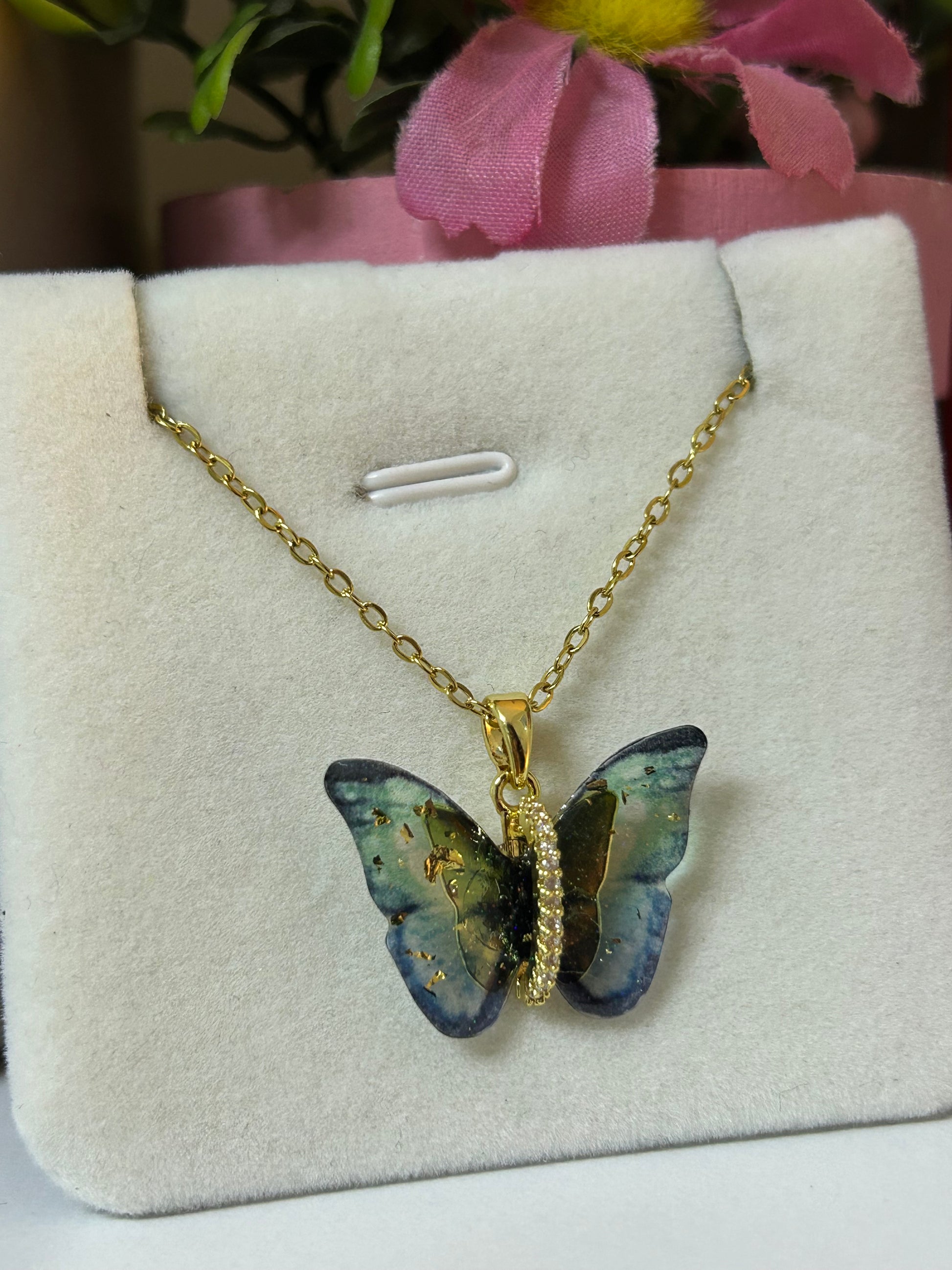 Collier papillon