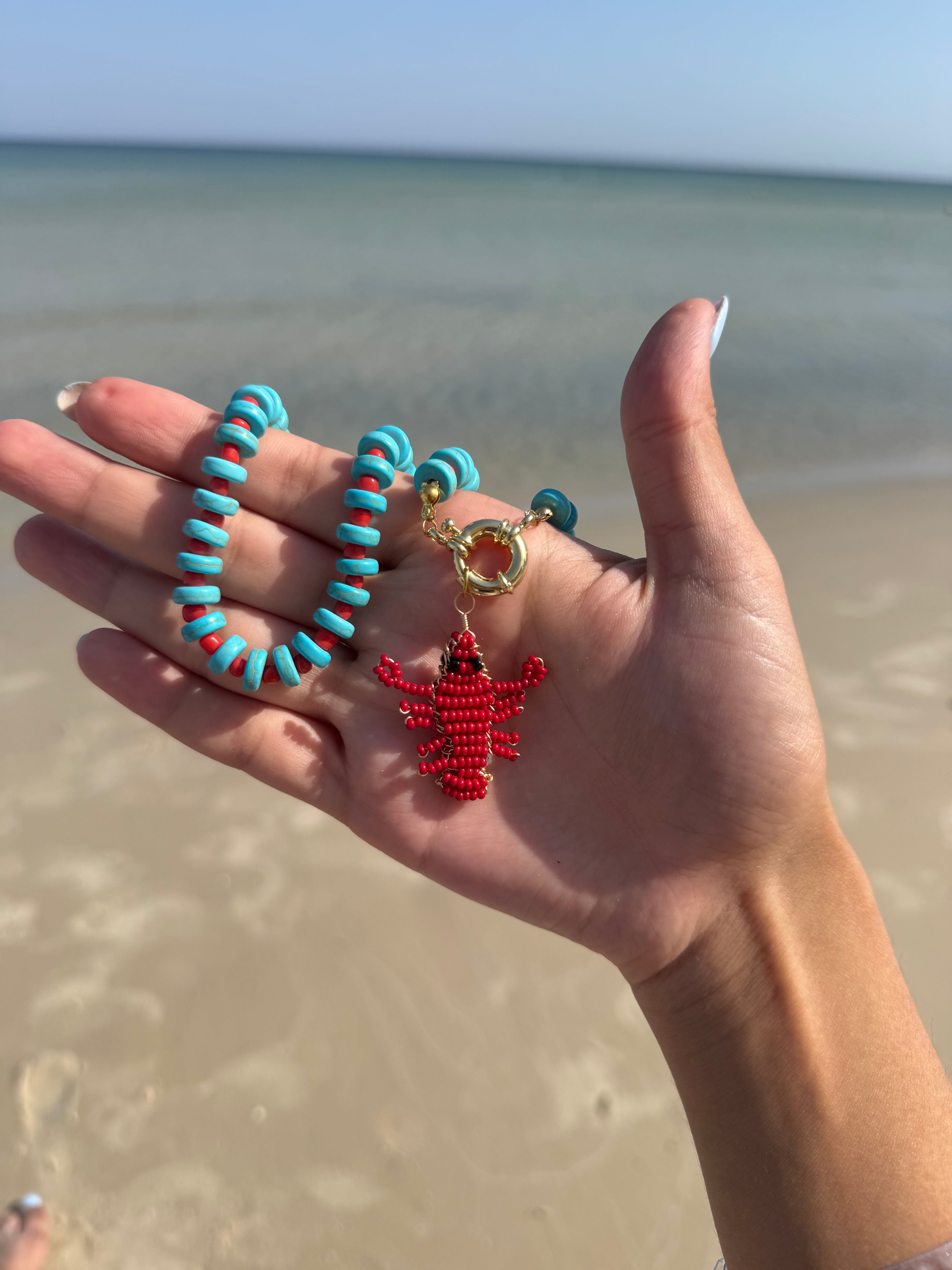 Collier Blue Lobster
