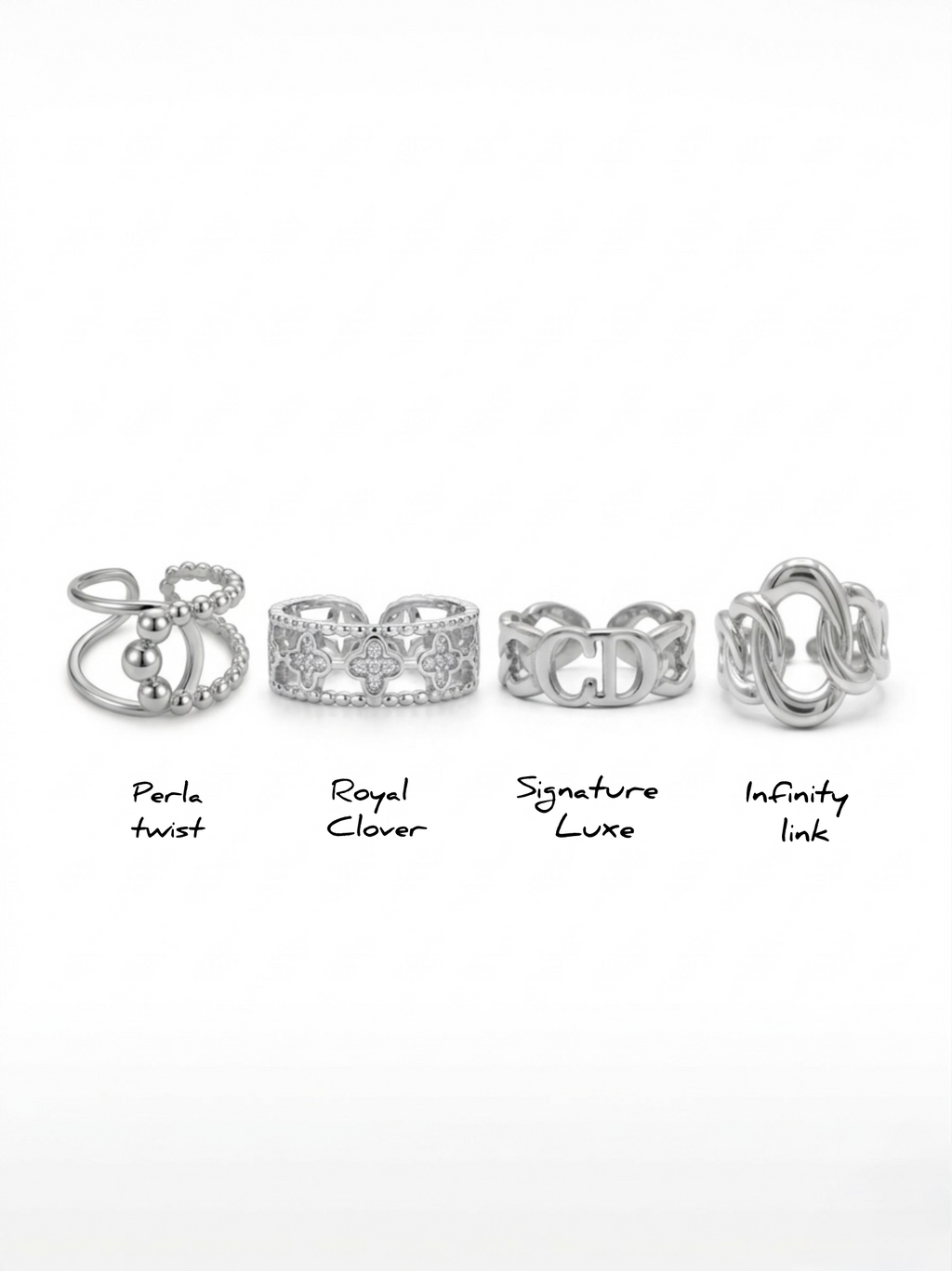 Set Bagues Glamour