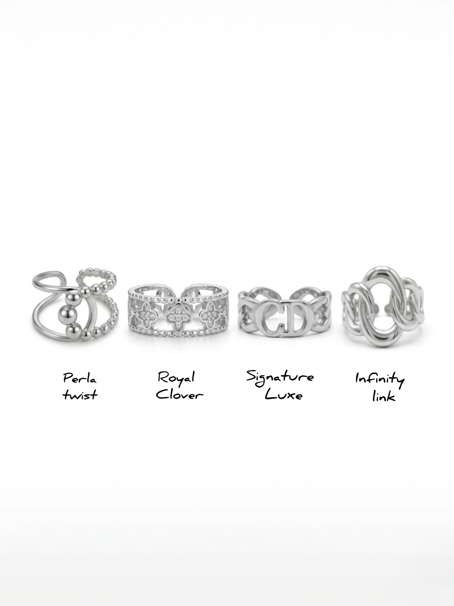 Set Bagues Glamour