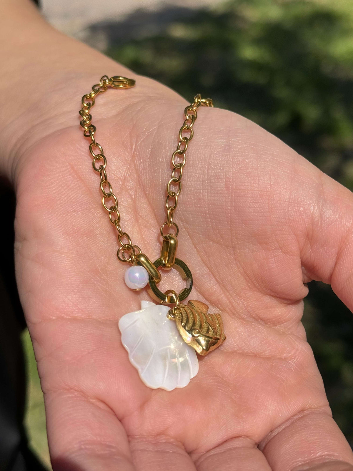 Bracelet Poisson & Coquillage