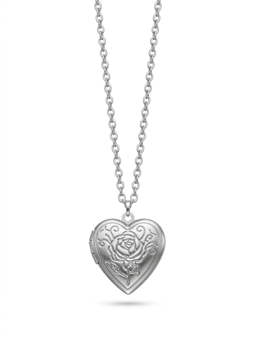 Collier Cœur Photo Personnalisé