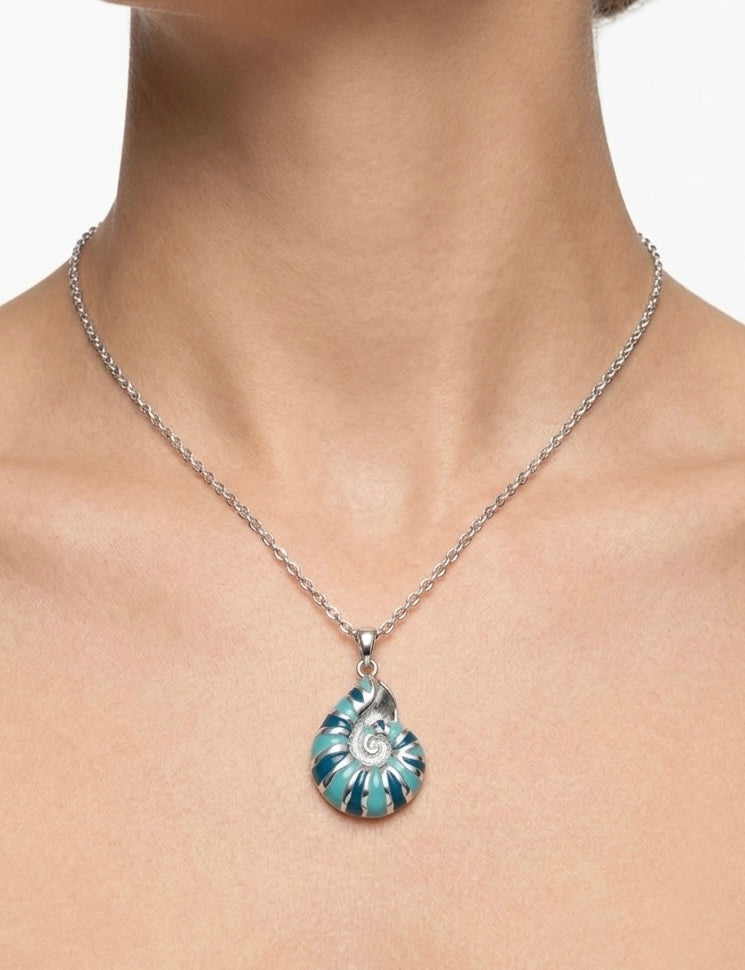 Collier Coquillage Nautile