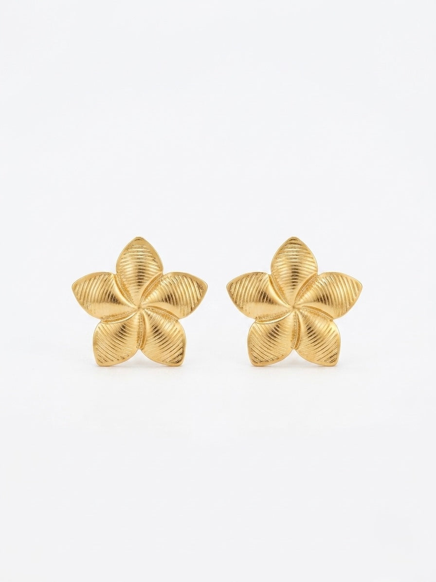 Boucles d’Oreilles Fleur