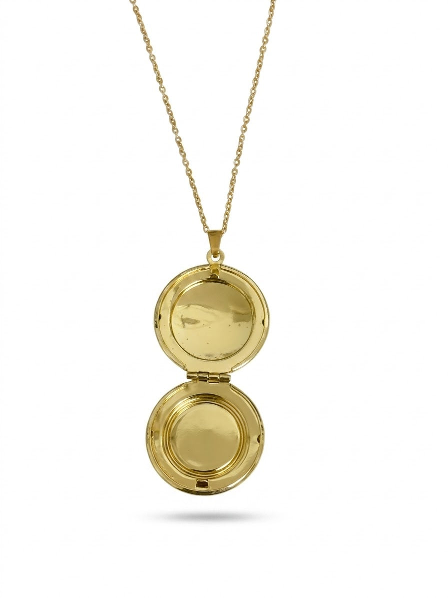 Collier Médaillon Rond