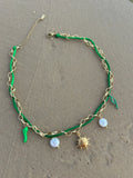 Collier SUN vert - Ym Jewels