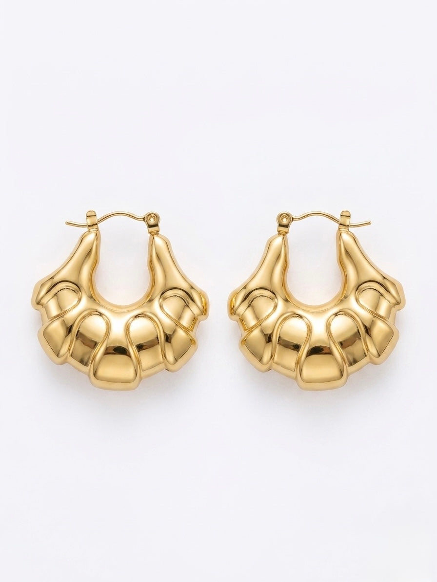 Boucles d’oreilles Aura Sculptée