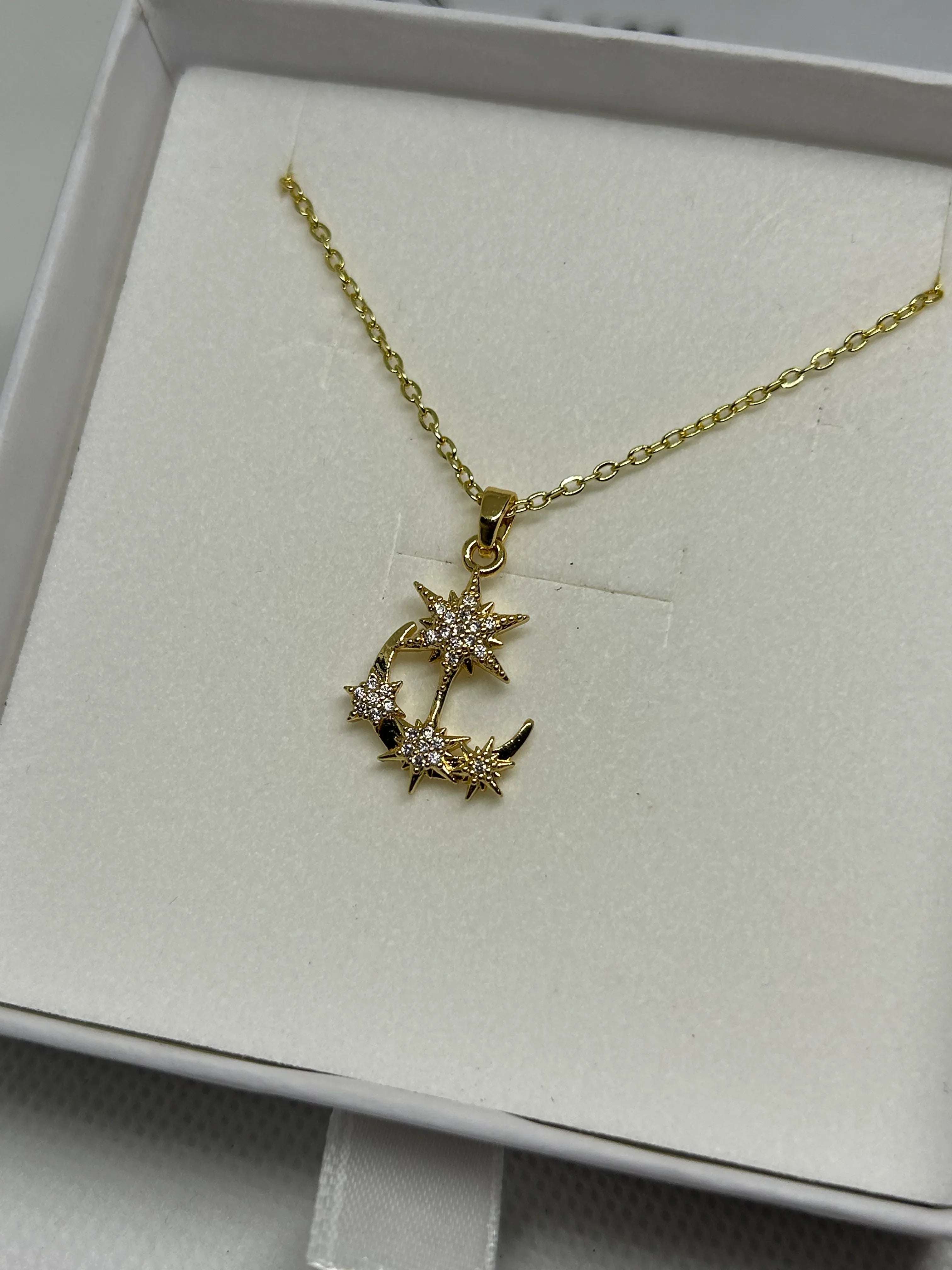 Collier lune étoilée - Ym Jewels