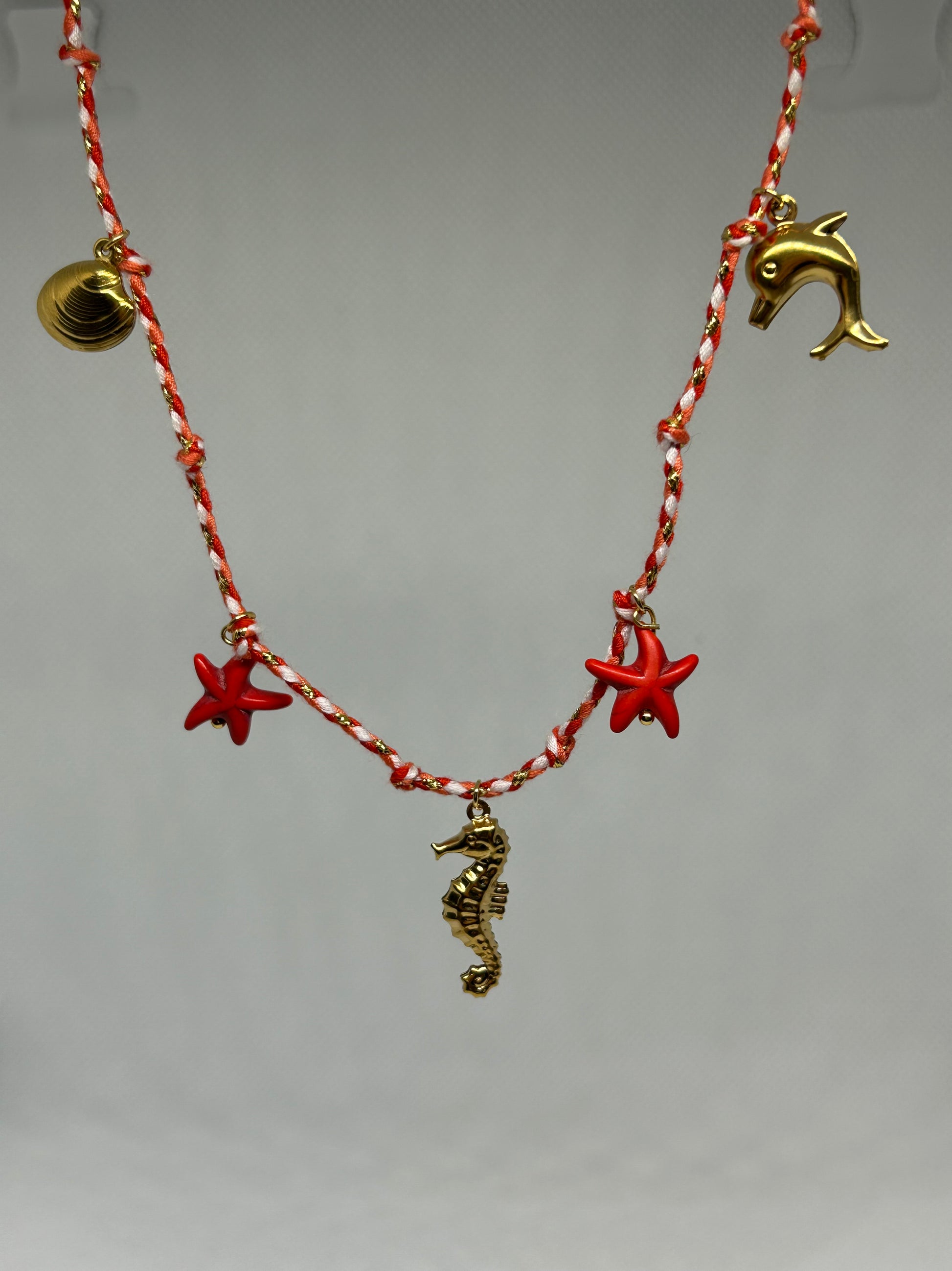 Collier charm palm