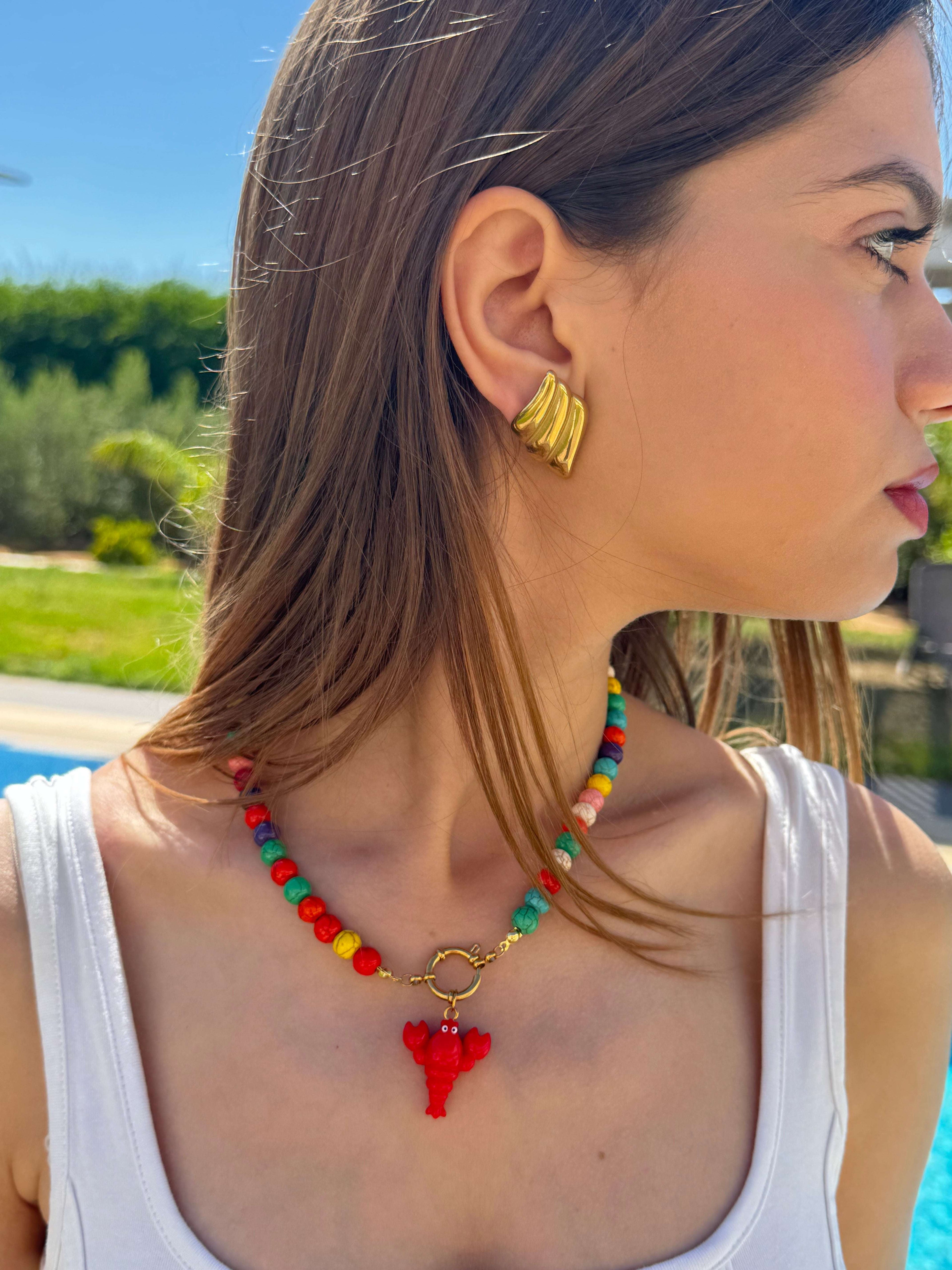 Boucles d’oreilles Vague Sculptée