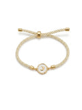 Bracelet Cordon Céleste Lune & Émail