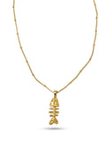 Collier Skeleton Fish