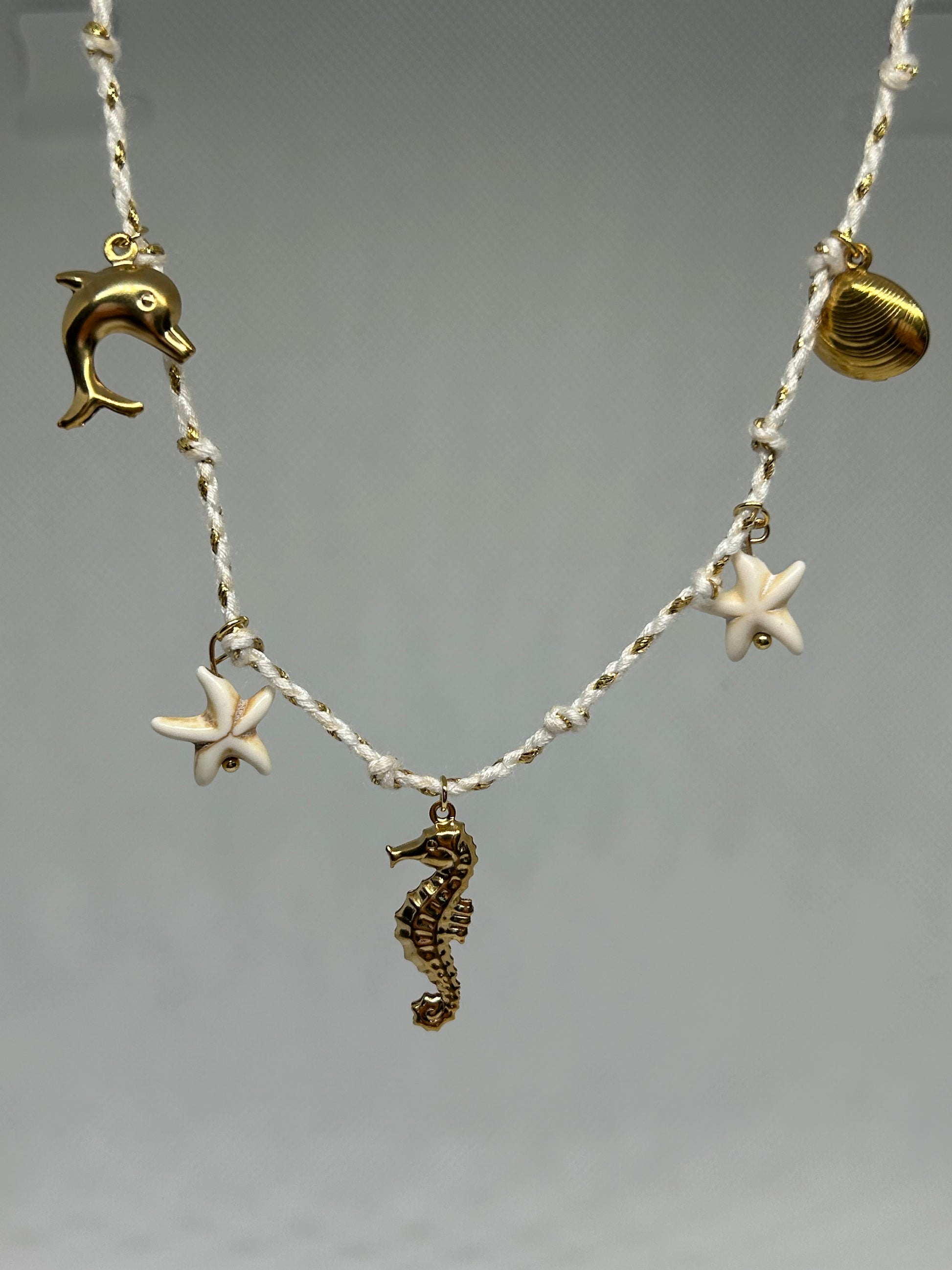 Collier charm palm