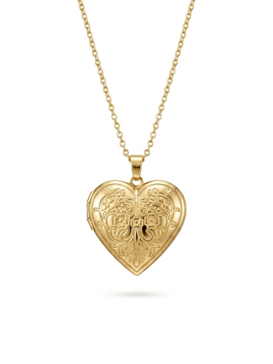 Collier coeur Baroque Souvenir