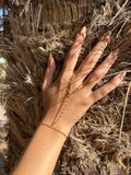 Bracelet gold wave - Ym Jewels