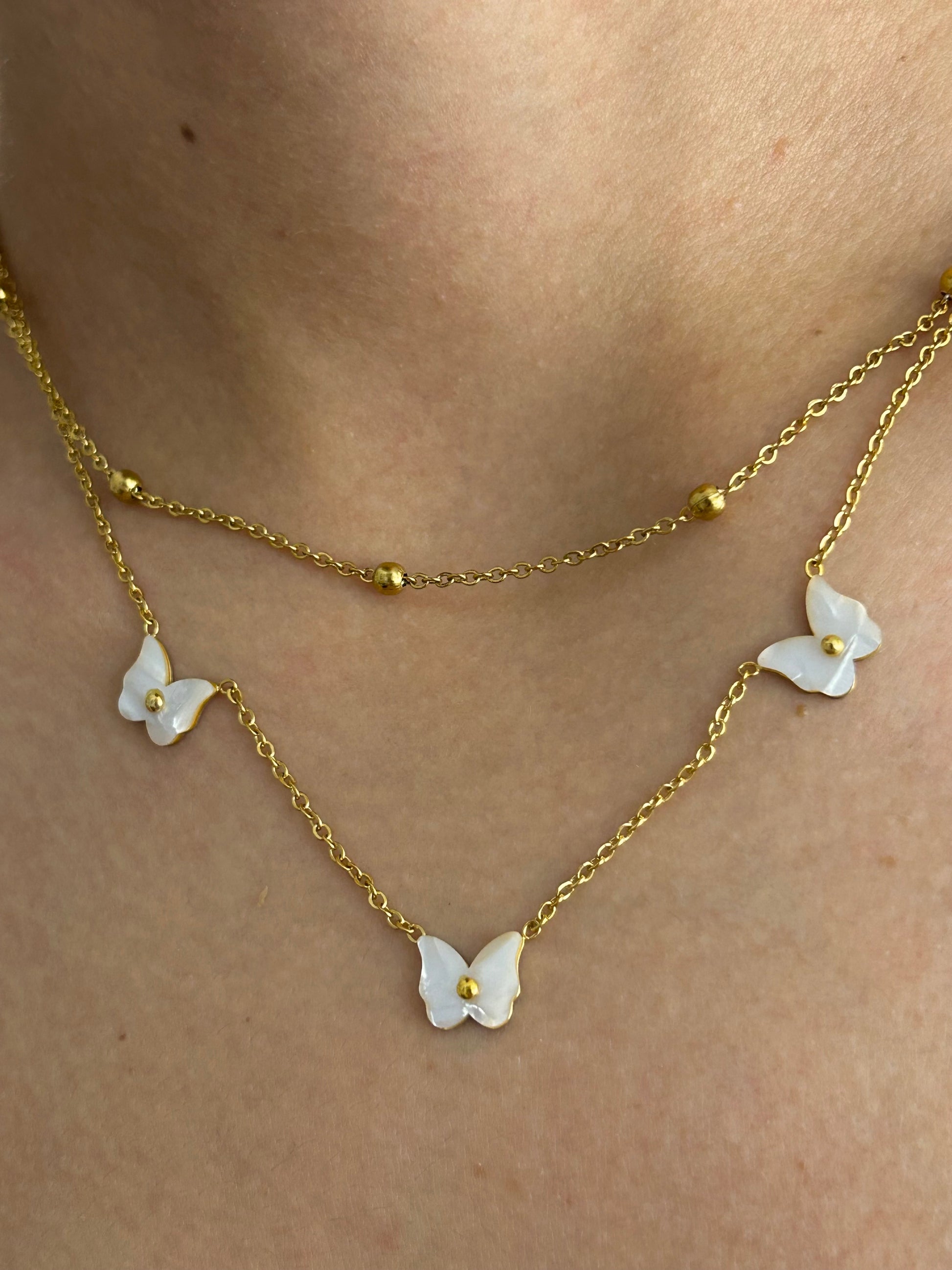 Collier Butterfly Glow
