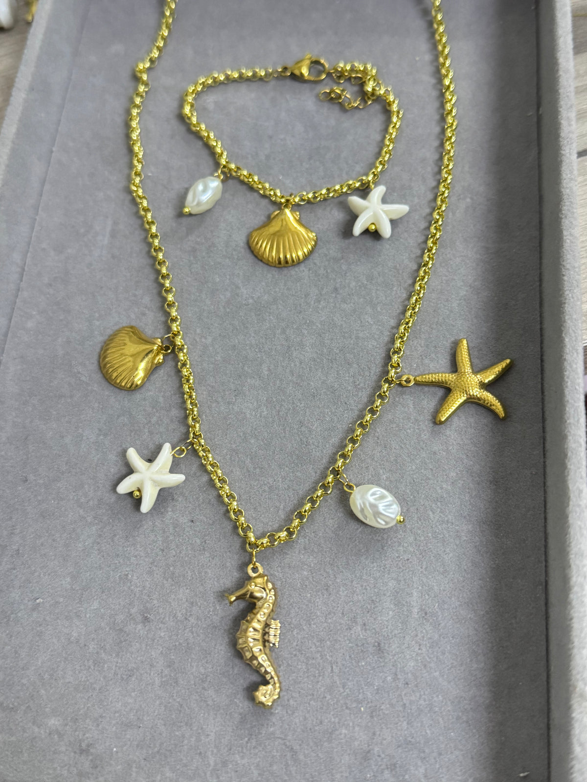 Collier et Bracelet Charm