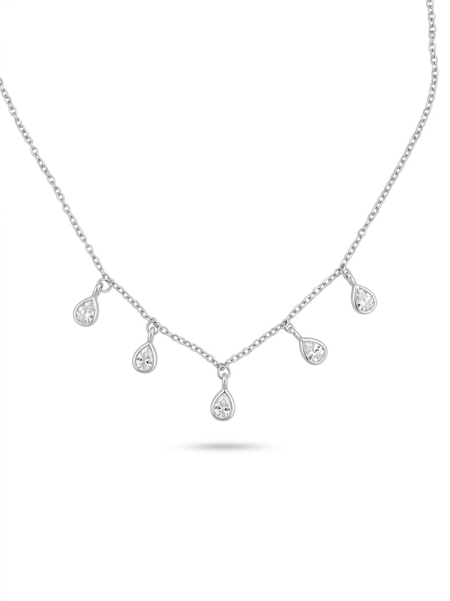 Collier Cascade de Gouttes
